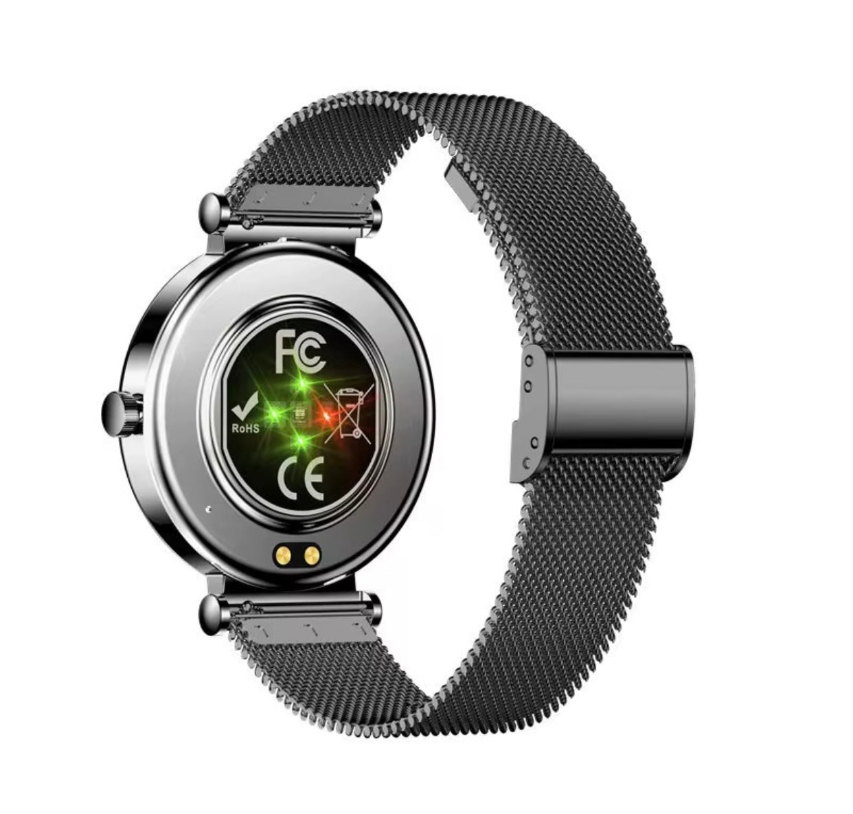 Montre Connectée Y16 – Élégance, Technologie & Bien-être au Féminin