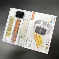 Montre Connectée WK69 – Série 9 (Édition Premium avec 3 Bracelets)