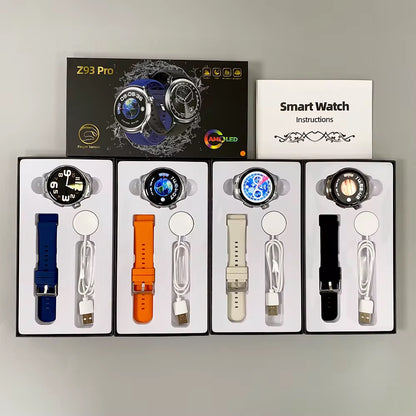 Z93 Pro – Montre Connectée AMOLED Haut de Gamme
