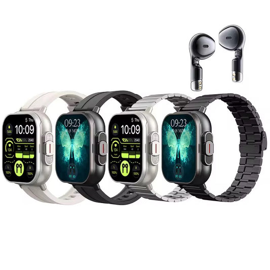 Montre Connectée D8 – Écouteurs Bluetooth intégrés