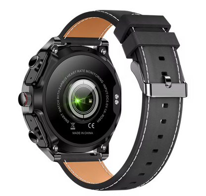 Montre Connectée T95 avec Écouteurs Bluetooth Intégrés. Élégant & Technologies avec 2 Bracelets doux, légers et confortables