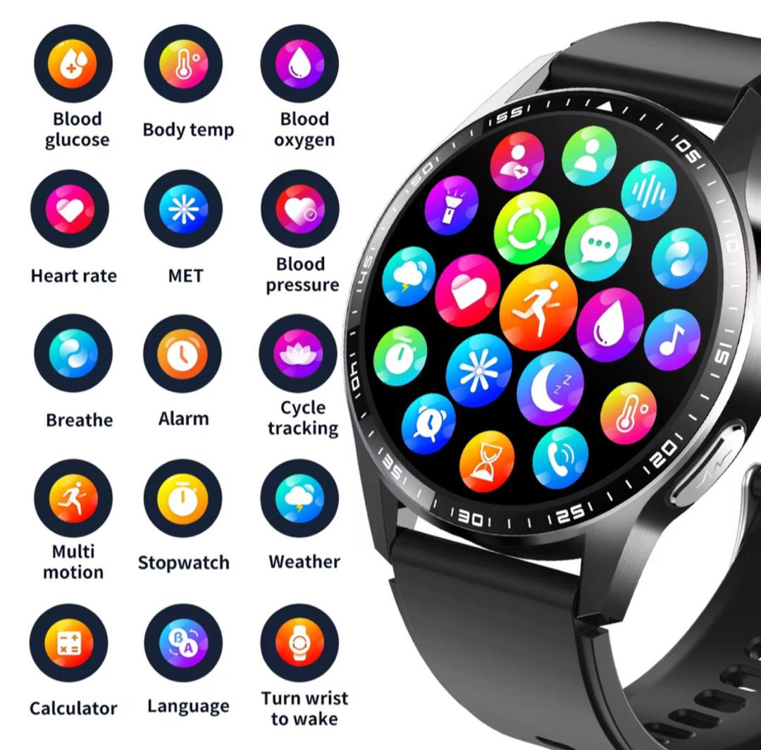 HW20 Smart Watch – Montre Connectée Élégante avec 2 Bracelets Interchangeables