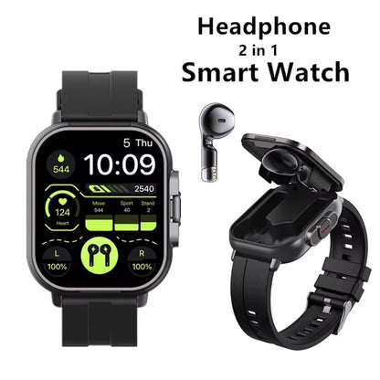 Montre Connectée D8 – Écouteurs Bluetooth intégrés